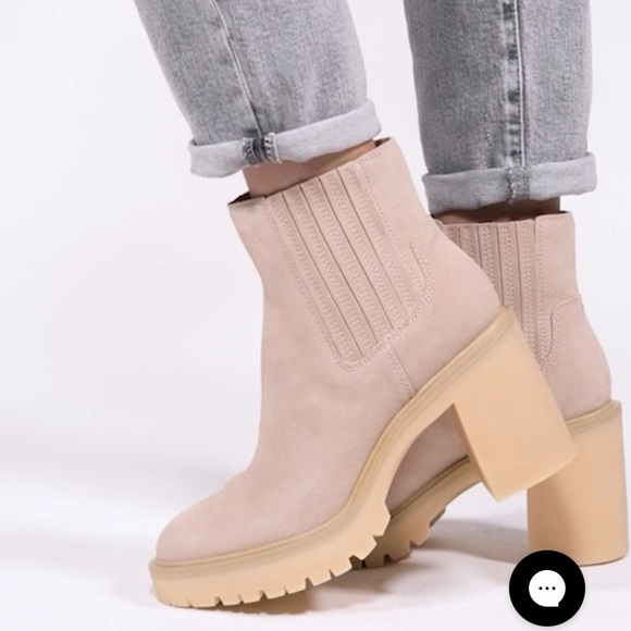 Dolce Vita Shoes - Dolce Vita 8.5 WATERPROOF Suede Caster H2O Booties GUC